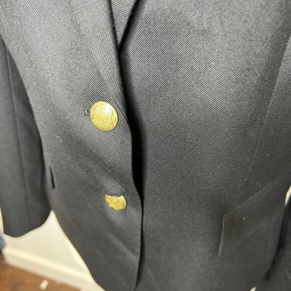 J.Crew $198 Petite Original Schoolboy Blazer Black Size P6 AZ566 - Picture 3 of 6